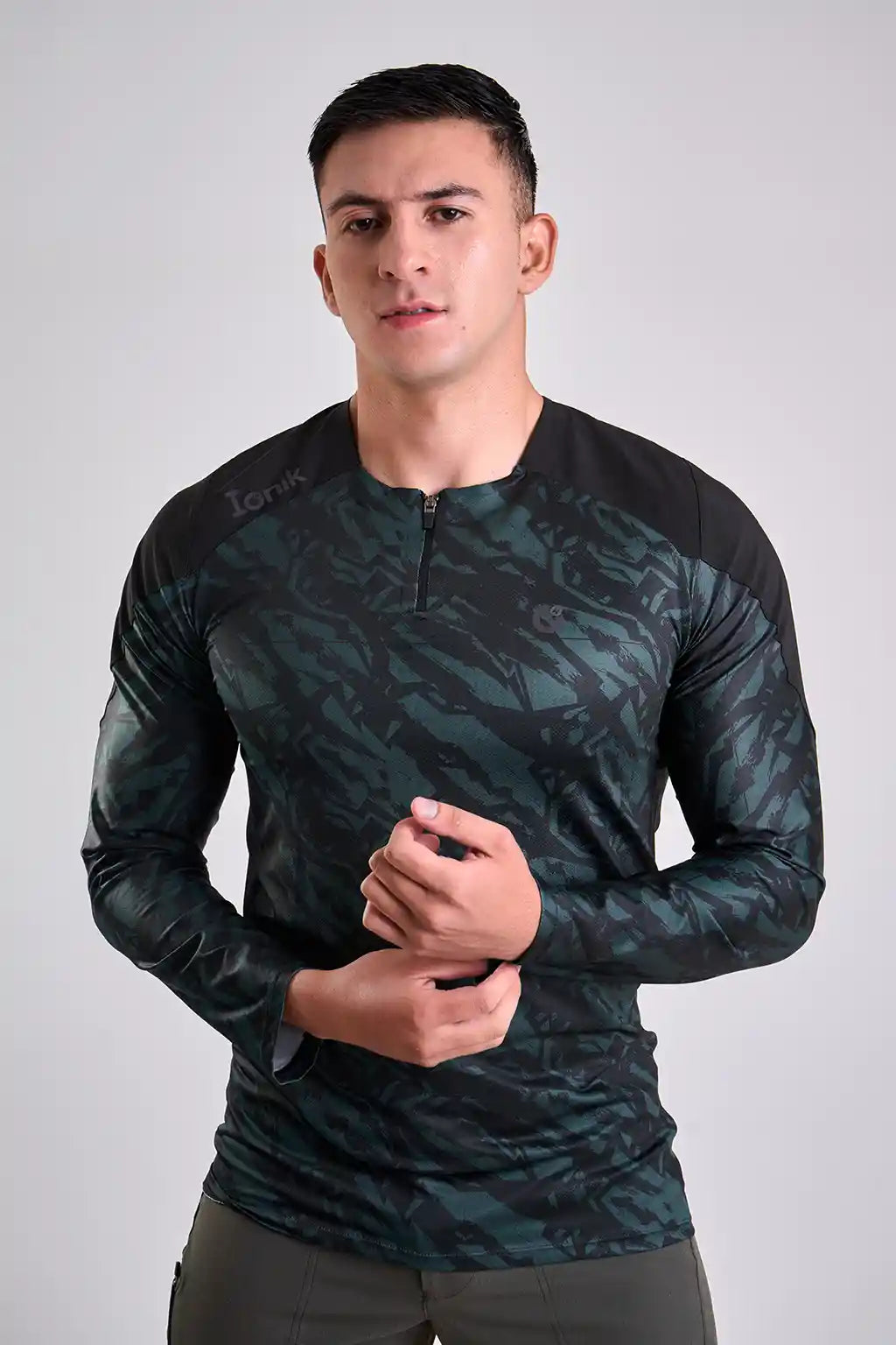 Jersey Enduro Mountain Rider manga larga para hombre-12
