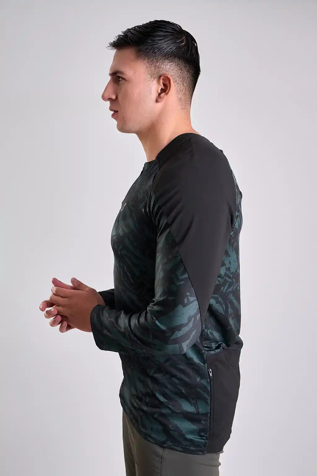 Jersey Enduro Mountain Rider manga larga para hombre-16