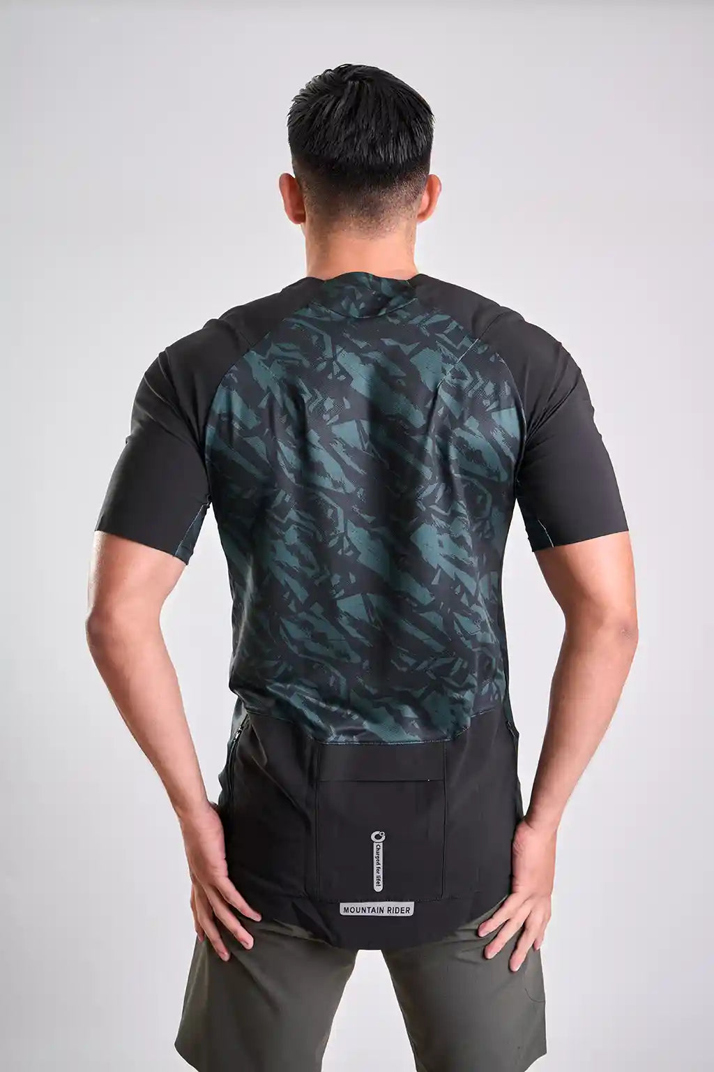 Jersey Enduro Mountain Rider manga corta para hombre-21
