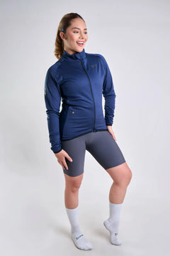 Jersey térmico de ciclismo UNISEX manga larga-9