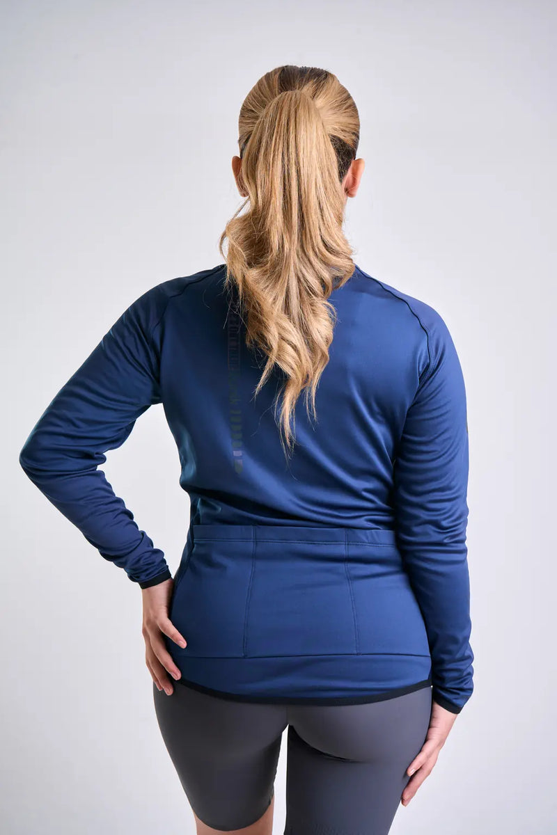 Jersey térmico de ciclismo UNISEX manga larga-8