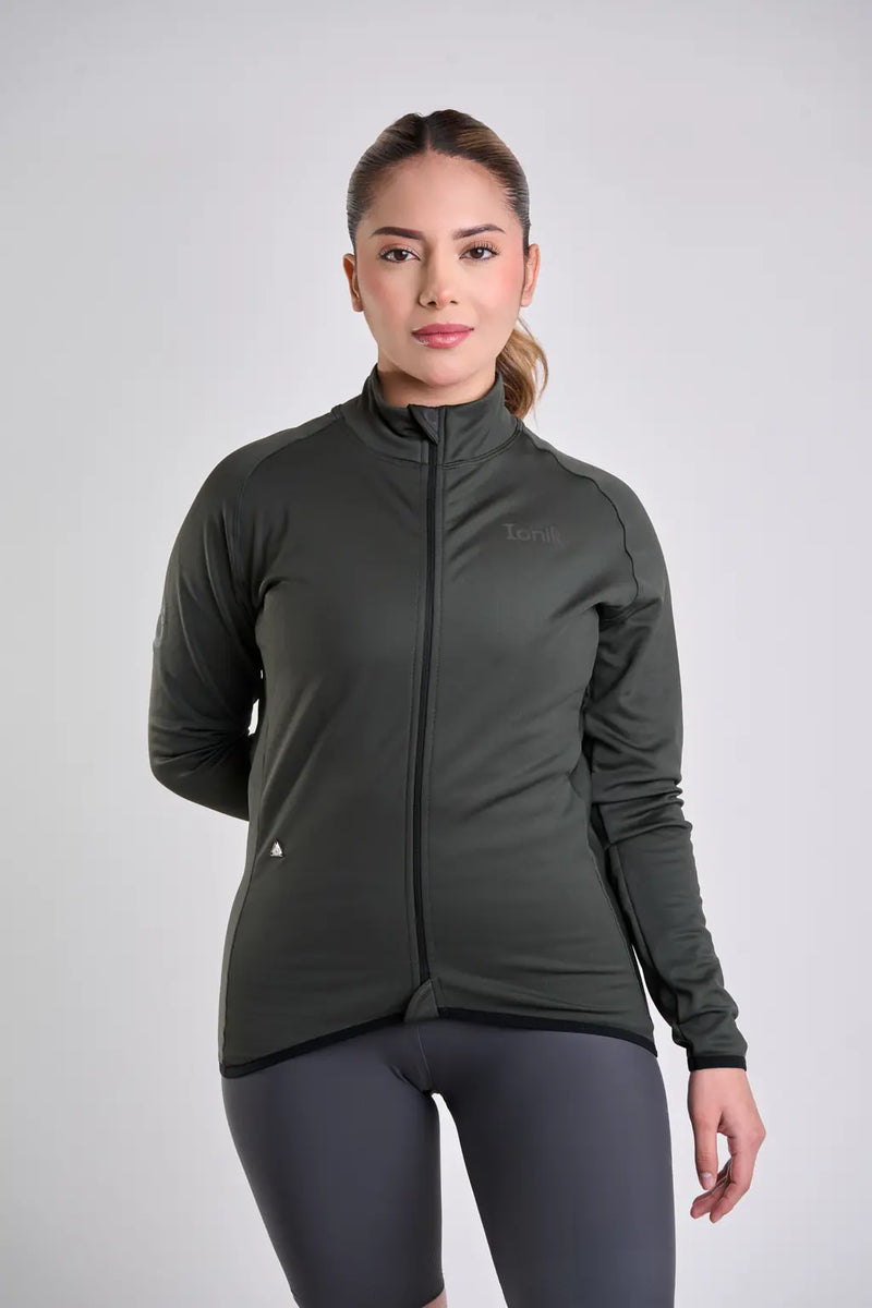 Jersey térmico de ciclismo UNISEX manga larga-18