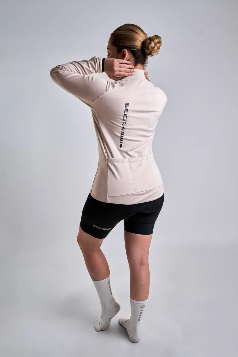 Jersey térmico de ciclismo UNISEX manga larga-27