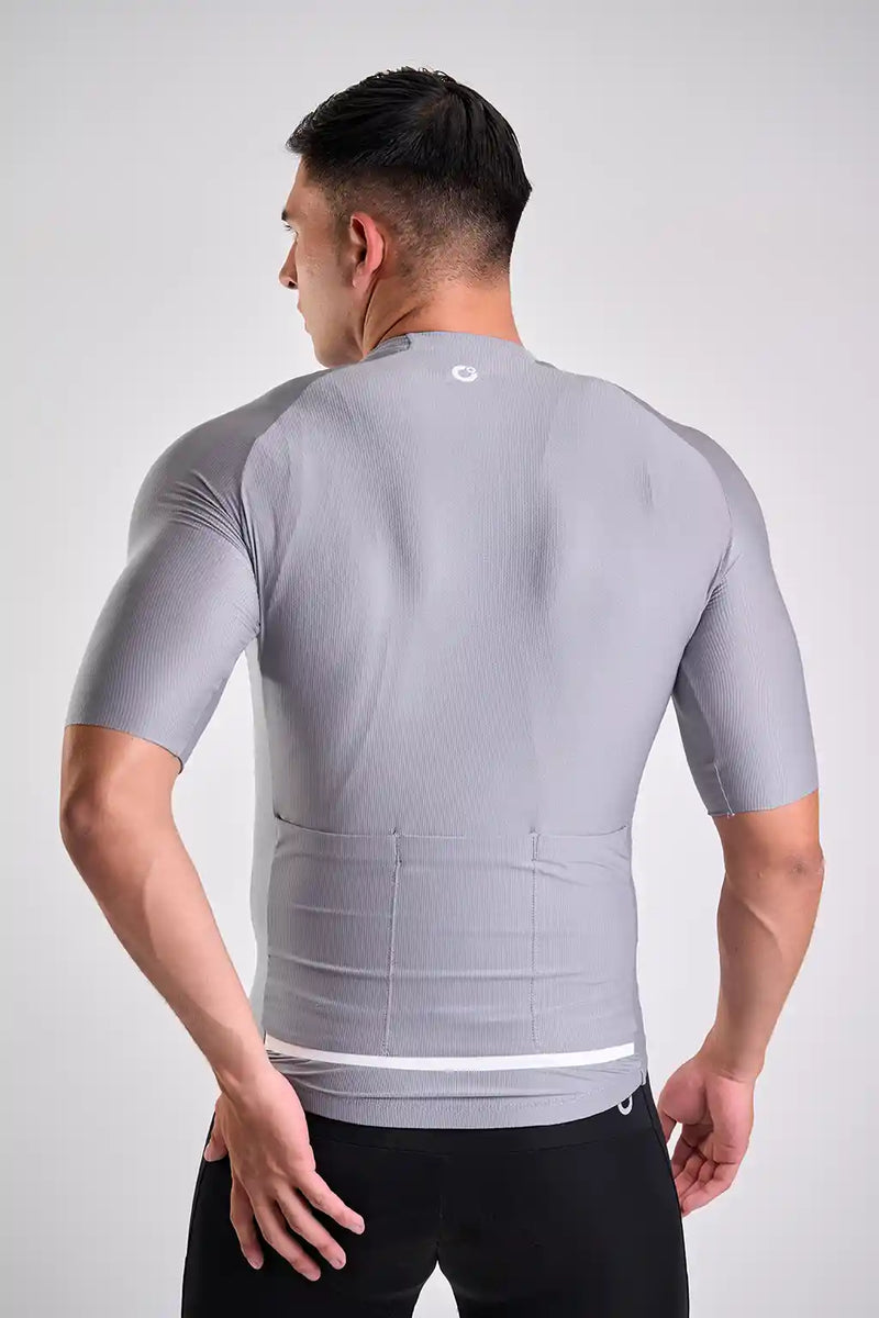 Jersey Start de ciclismo para hombre manga corta con detalles reflectivos-15