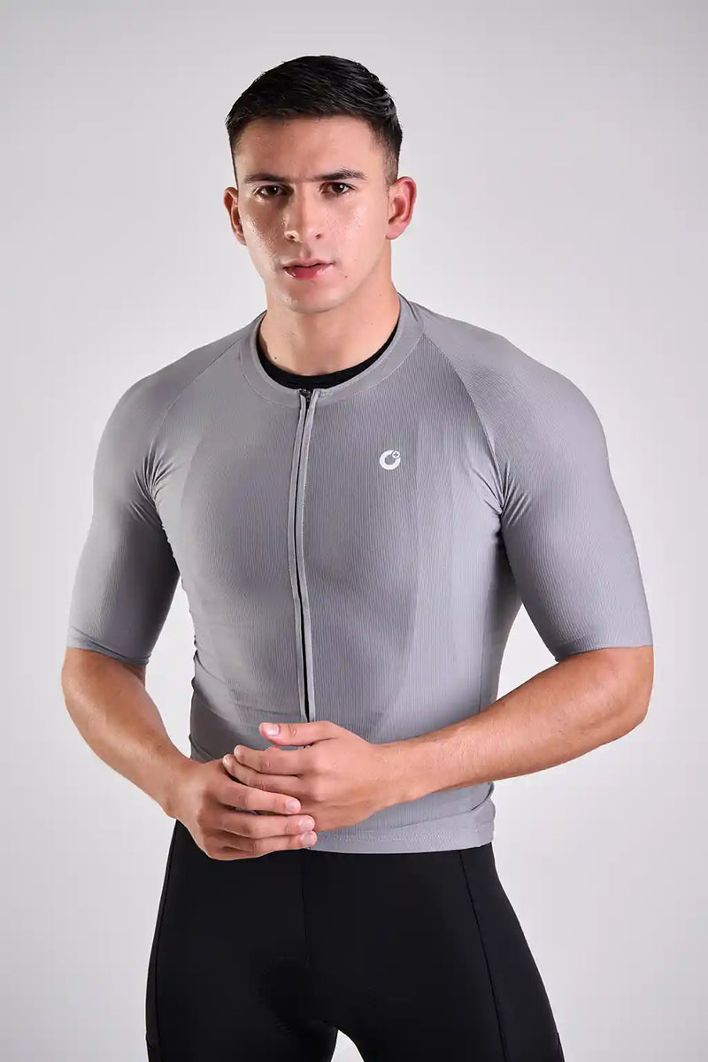 Jersey Start de ciclismo para hombre manga corta con detalles reflectivos-14