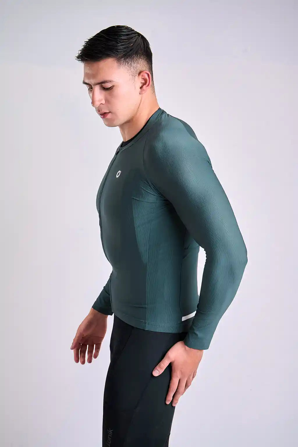 Jersey Start de ciclismo para hombre manga larga con detalles reflectivos-19