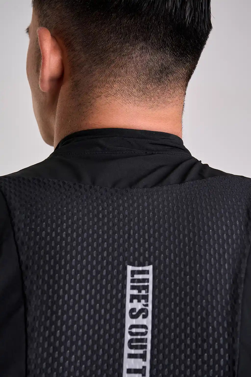 Chaleco negro Fresh Basic Holgado de ciclismo para hombre-11
