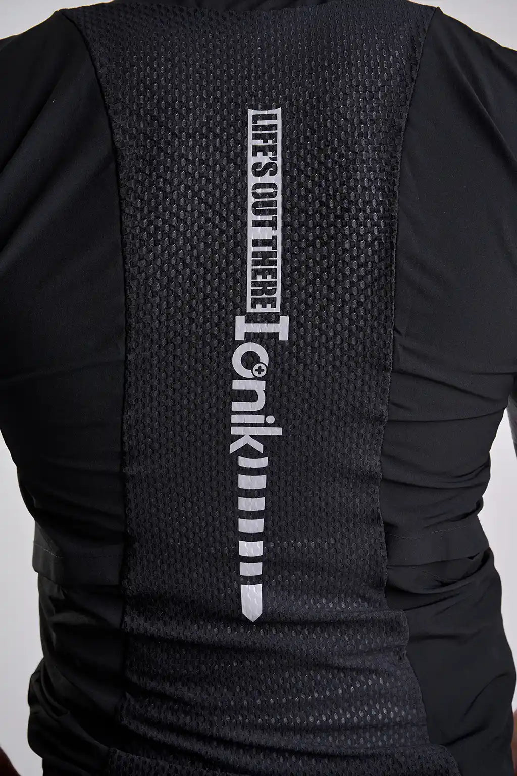 Chaleco negro Fresh Basic Holgado de ciclismo para hombre-4