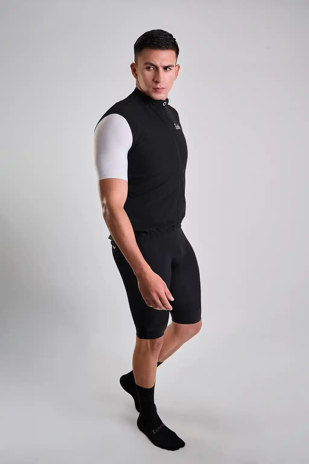 Chaleco negro Fresh Basic Holgado de ciclismo para hombre-15