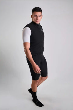Chaleco negro Fresh Basic Holgado de ciclismo para hombre-15