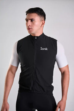 Chaleco negro Fresh Basic Holgado de ciclismo para hombre-1