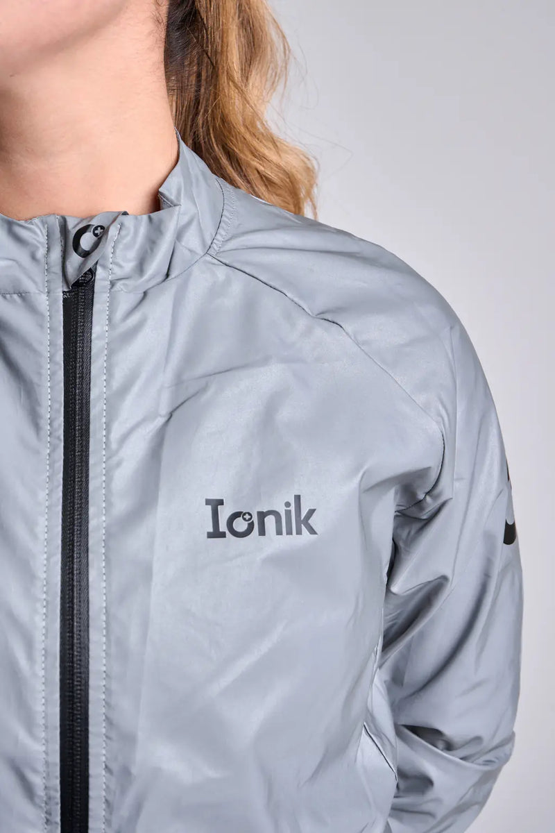 Chaqueta reflectiva de ciclismo gris UNISEX Springcool-7