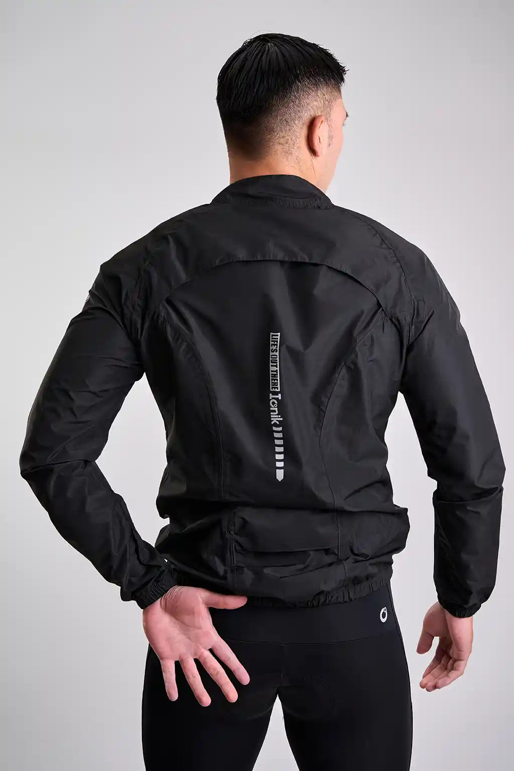 Chaqueta impermeable de ciclismo autoguardable UNISEX-21