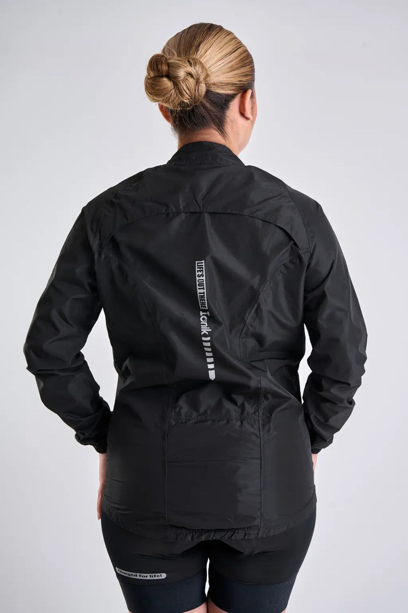 Chaqueta impermeable de ciclismo autoguardable UNISEX-15