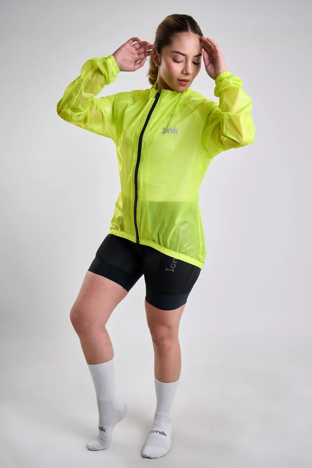 Chaqueta impermeable de ciclismo autoguardable UNISEX