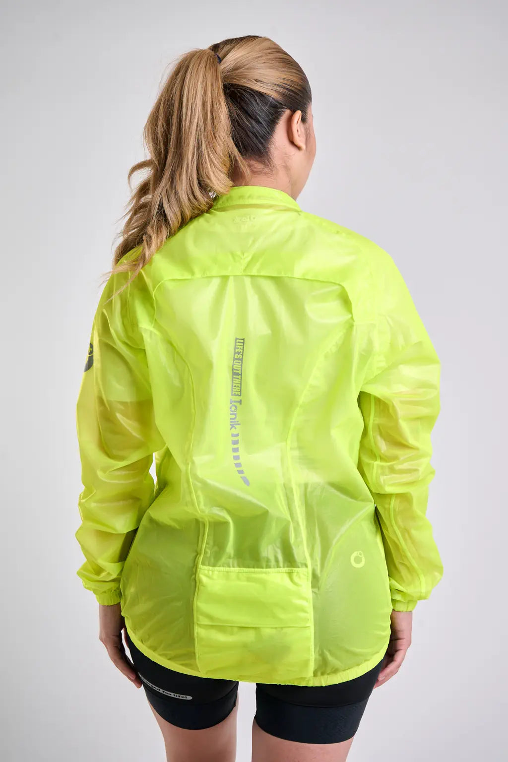 Chaqueta impermeable de ciclismo autoguardable UNISEX-6