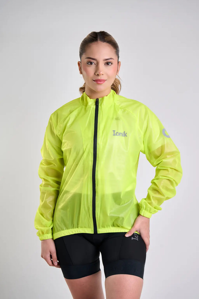 Chaqueta impermeable de ciclismo autoguardable UNISEX-1