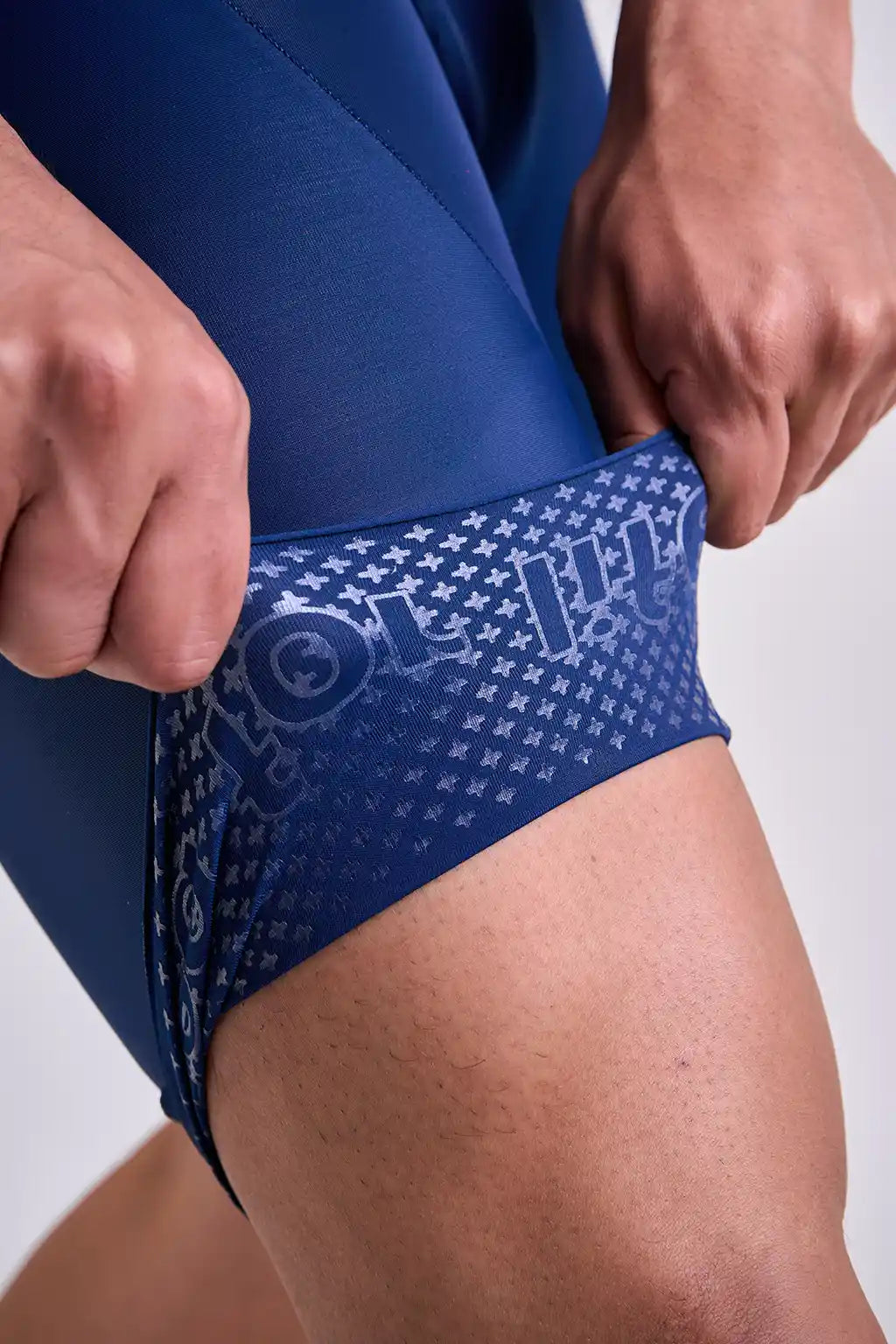 Pantaloneta Badana de Ciclismo para hombre con Banda Siliconada y cargaderas-18