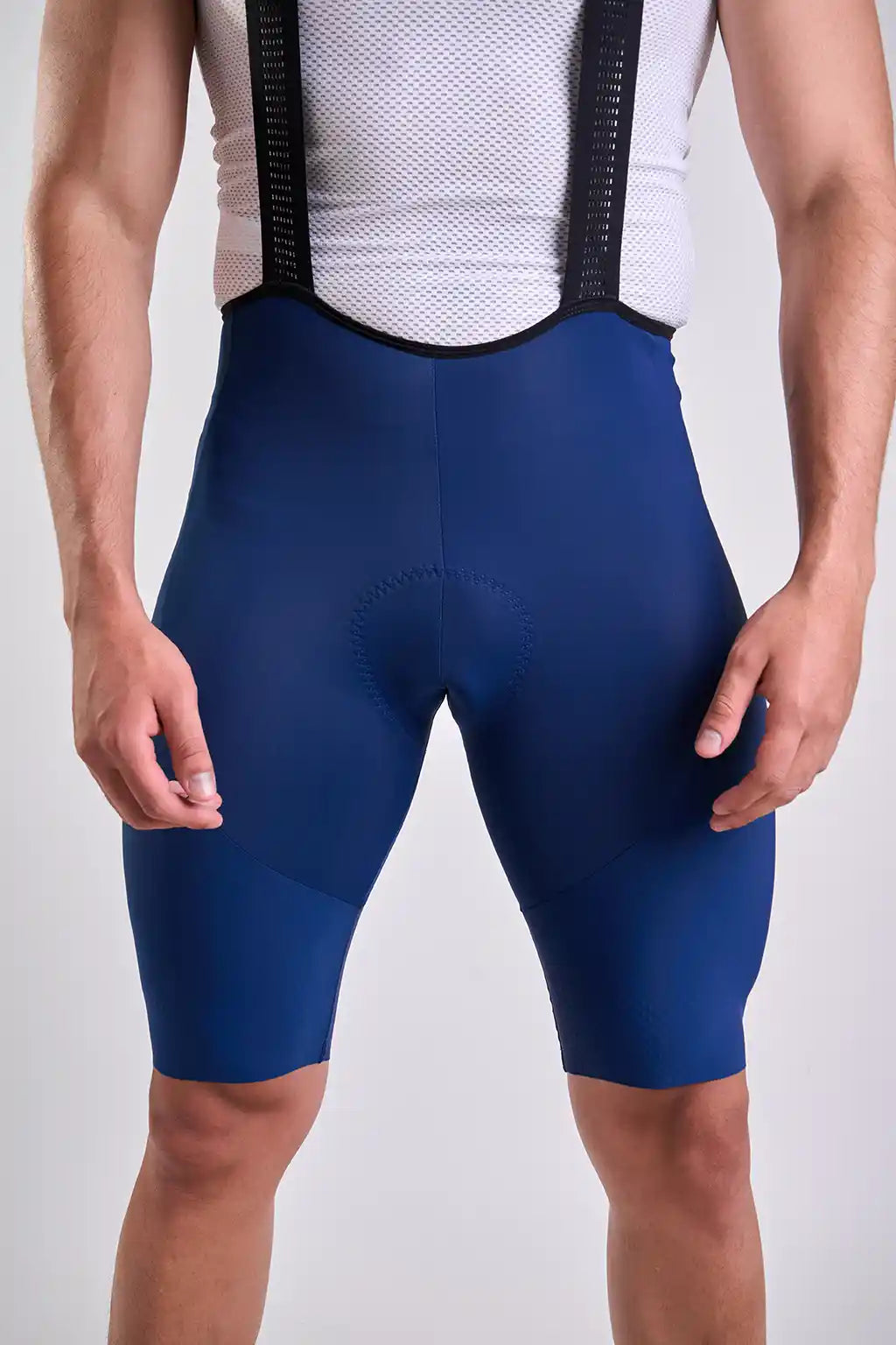 Pantaloneta Badana de Ciclismo para hombre con Banda Siliconada y cargaderas-12