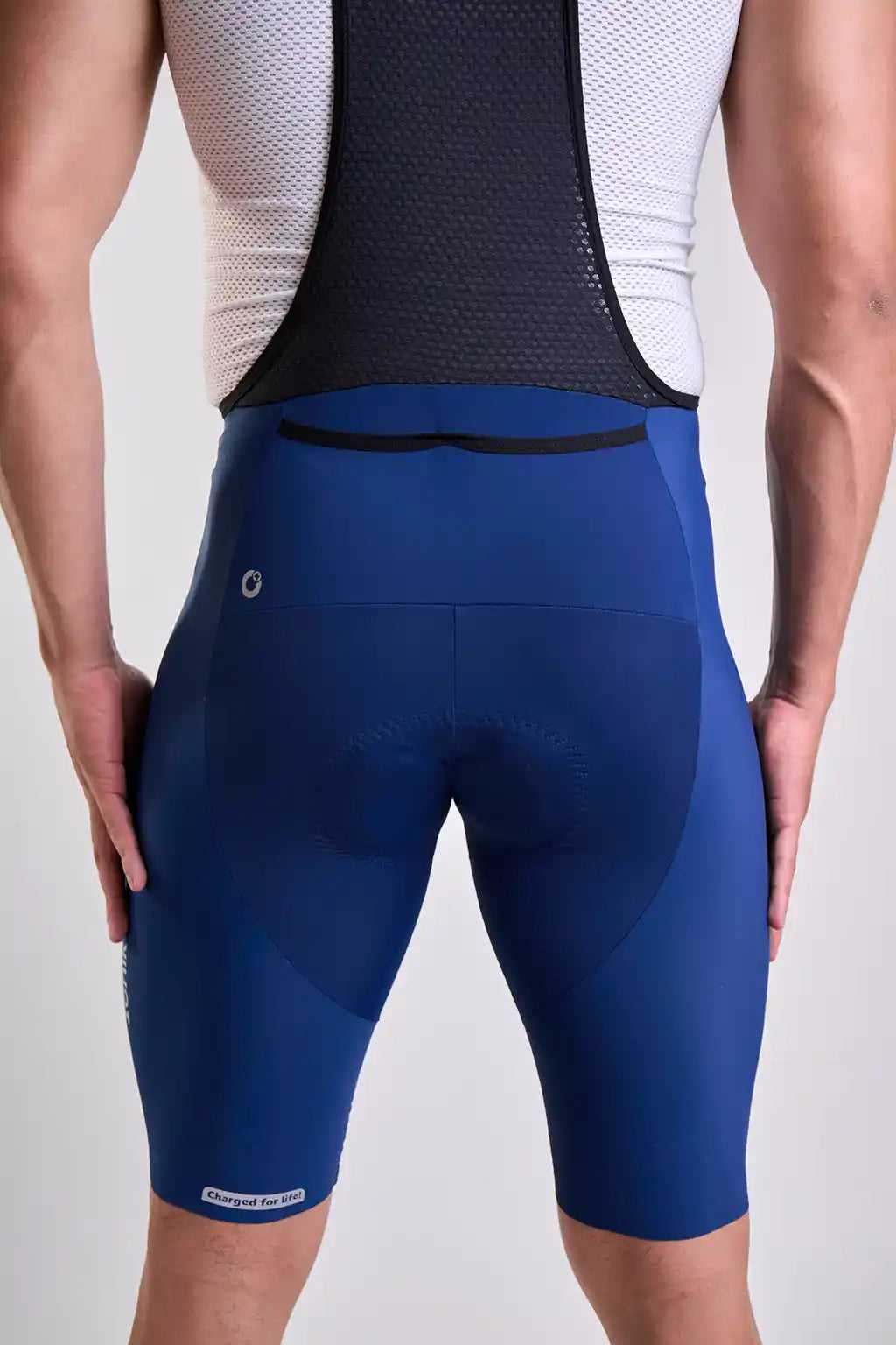 Pantaloneta Badana de Ciclismo para hombre con Banda Siliconada y cargaderas-14