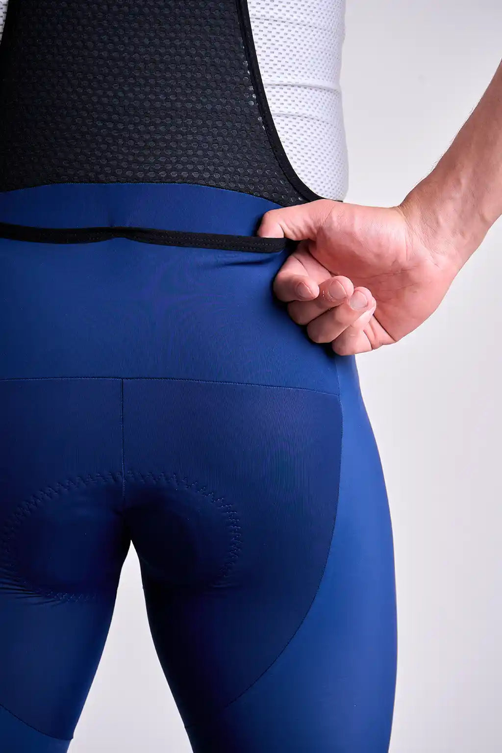Pantaloneta Badana de Ciclismo para hombre con Banda Siliconada y cargaderas-15