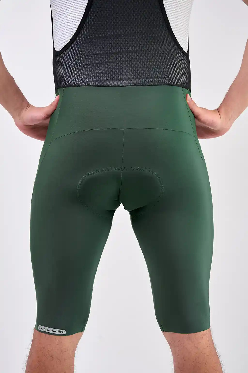 Pantaloneta Badana ONIX de ciclismo para hombre con cargadera y banda siliconada-18