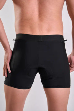 Boxer negro Enduro DH con Badana para hombre-2