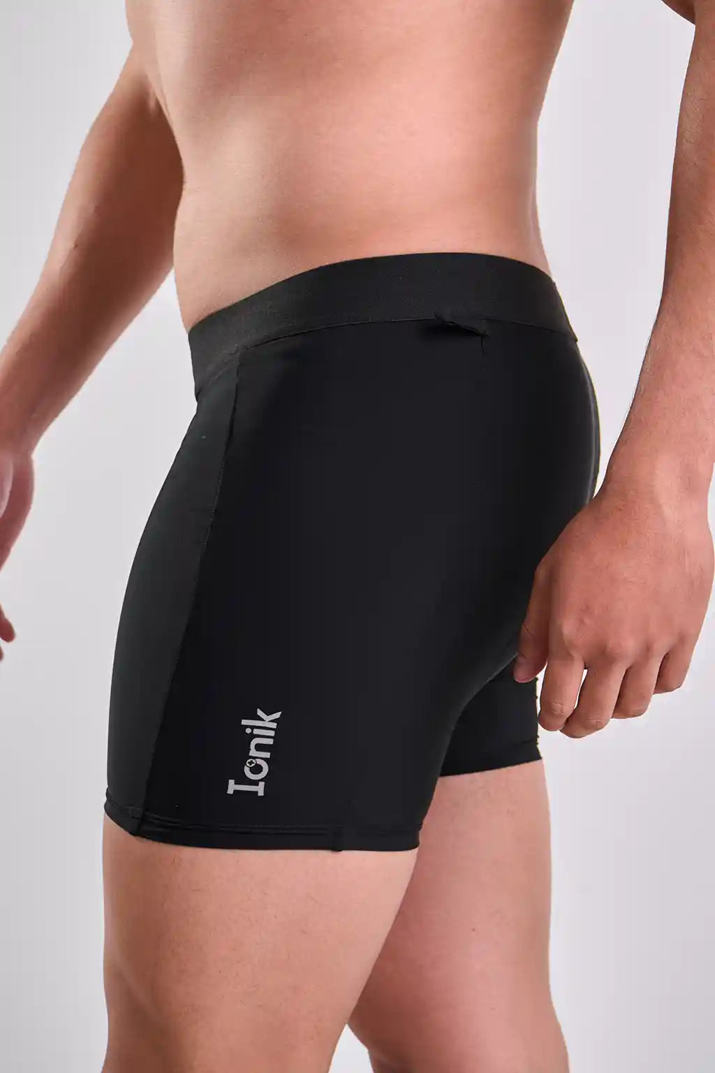 Boxer negro Enduro DH con Badana para hombre-6