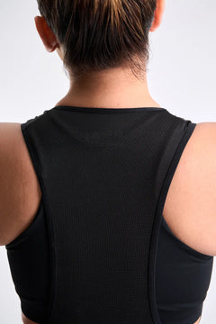 Badana Pantalón de ciclismo GRAVEL para mujer negro con cargadera-5