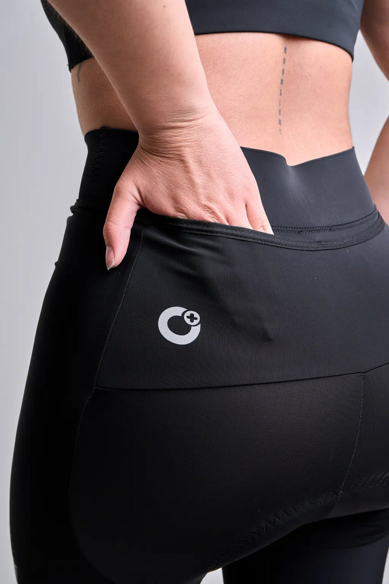 Pantaloneta Badana de Ciclismo para Mujer con banda siliconada-14