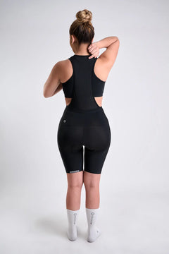 Pantaloneta Badana de Ciclismo para Mujer con Banda Siliconada y cargaderas-21