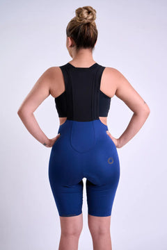 Pantaloneta Badana de Ciclismo para Mujer con Banda Siliconada y cargaderas-9