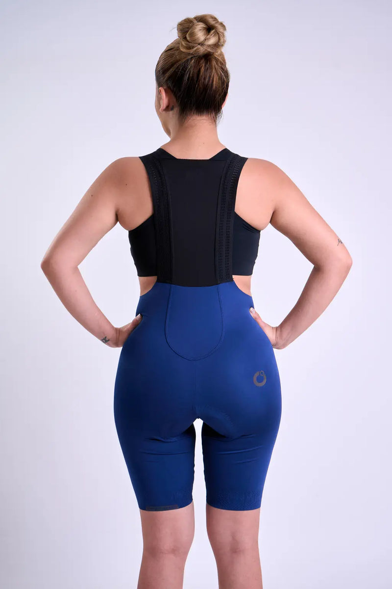 Pantaloneta Badana de Ciclismo para Mujer con Banda Siliconada y cargaderas-9