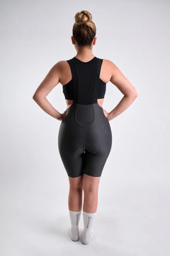 Pantaloneta Badana de Ciclismo para Mujer con Banda Siliconada y cargaderas-18