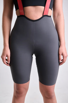 Pantaloneta Badana PRO de ciclismo para mujer con cargadera y banda siliconada-9