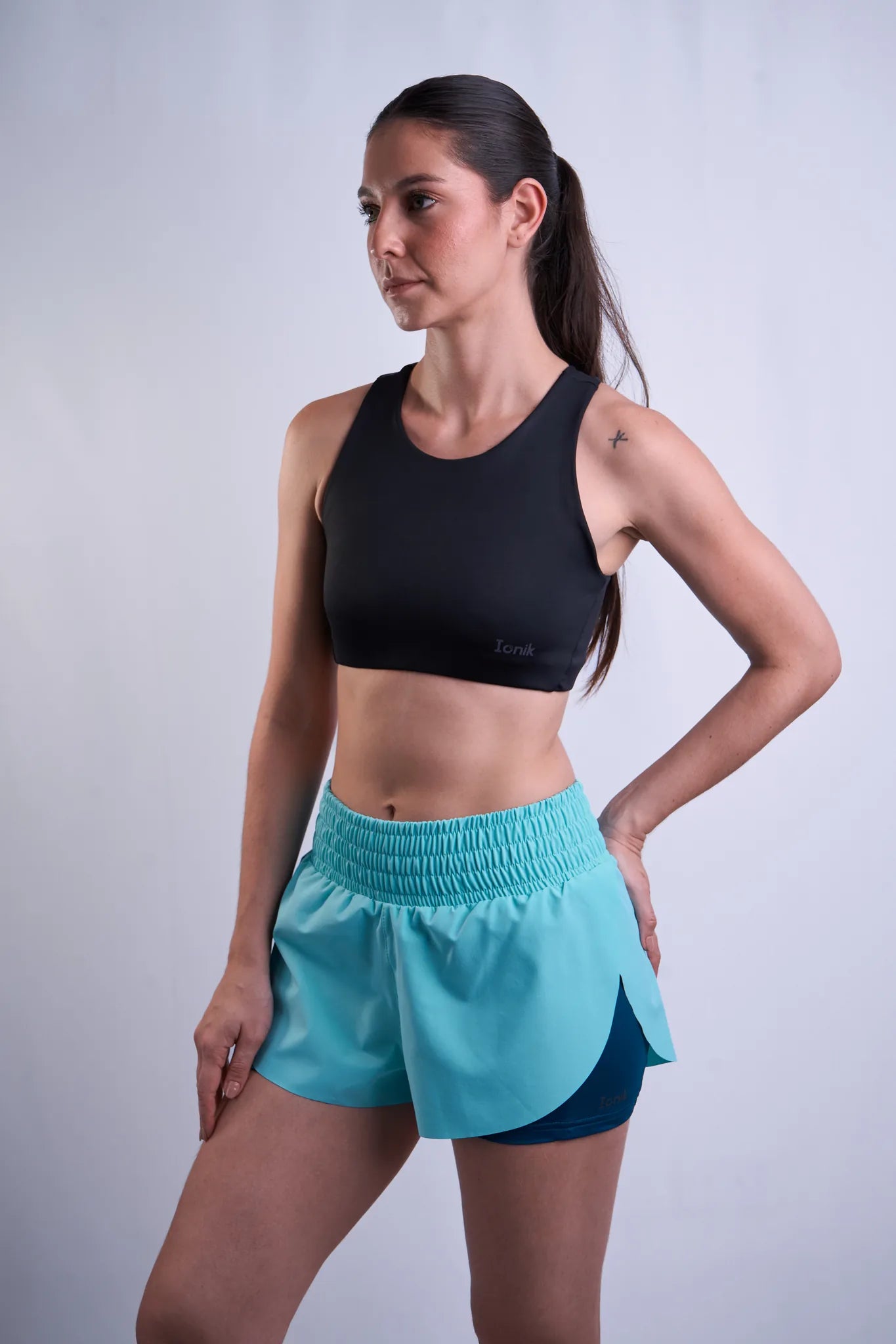 Pantaloneta Running Pocket para Mujer-1