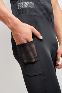 Badana Pantalón de ciclismo GRAVEL para hombre negro 3/4-3