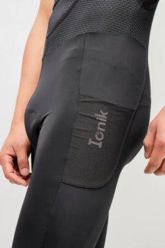 Badana Pantalón de ciclismo GRAVEL para hombre negro 3/4-4