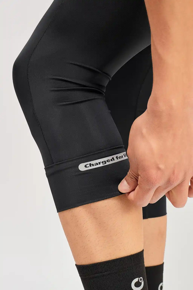 Badana Pantalón de ciclismo GRAVEL para hombre negro 3/4-5