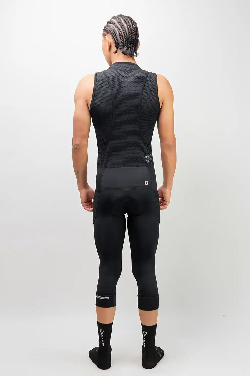 Badana Pantalón de ciclismo GRAVEL para hombre negro 3/4-11