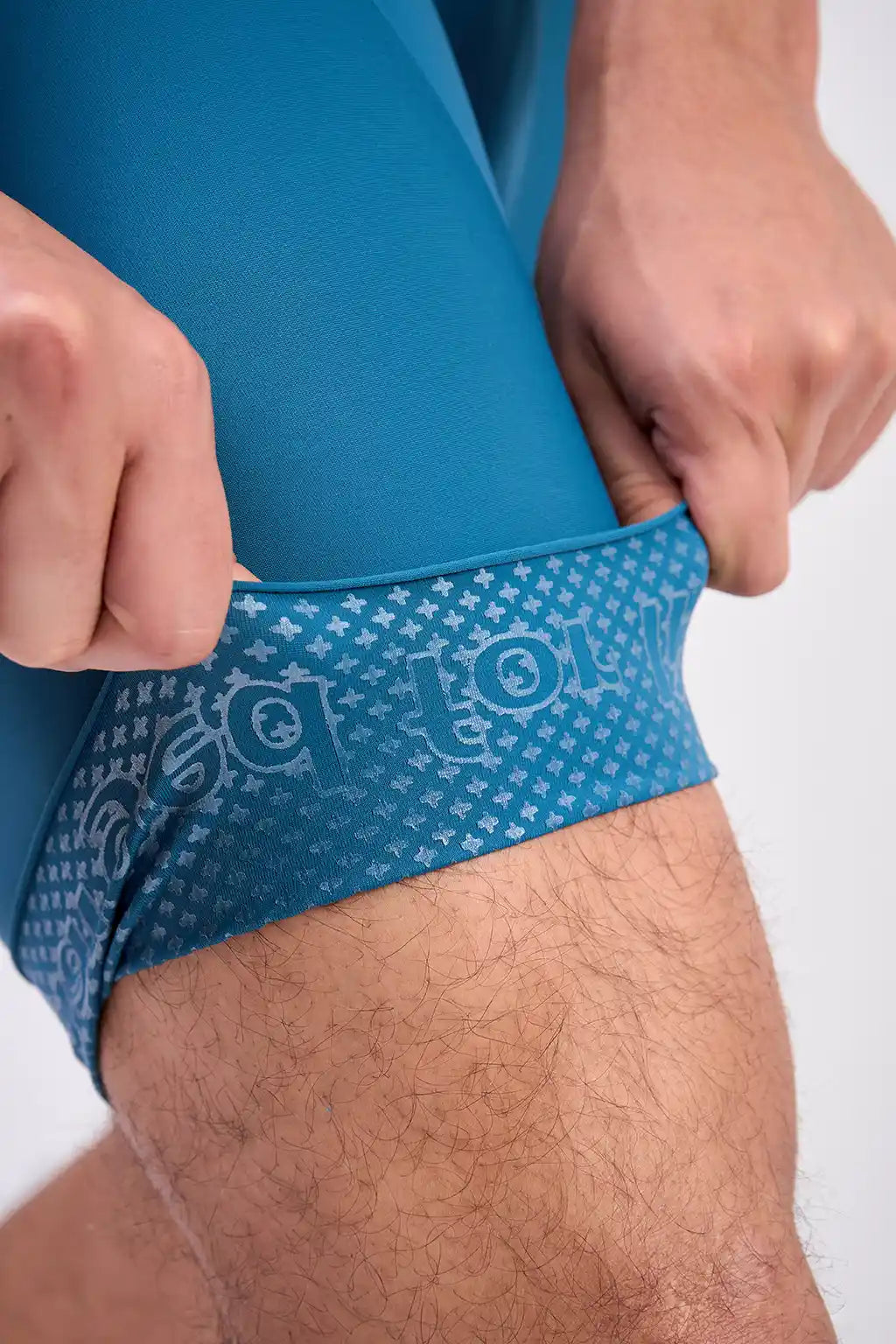Pantaloneta Badana de Ciclismo para hombre con Banda Siliconada SIN cargadera-10
