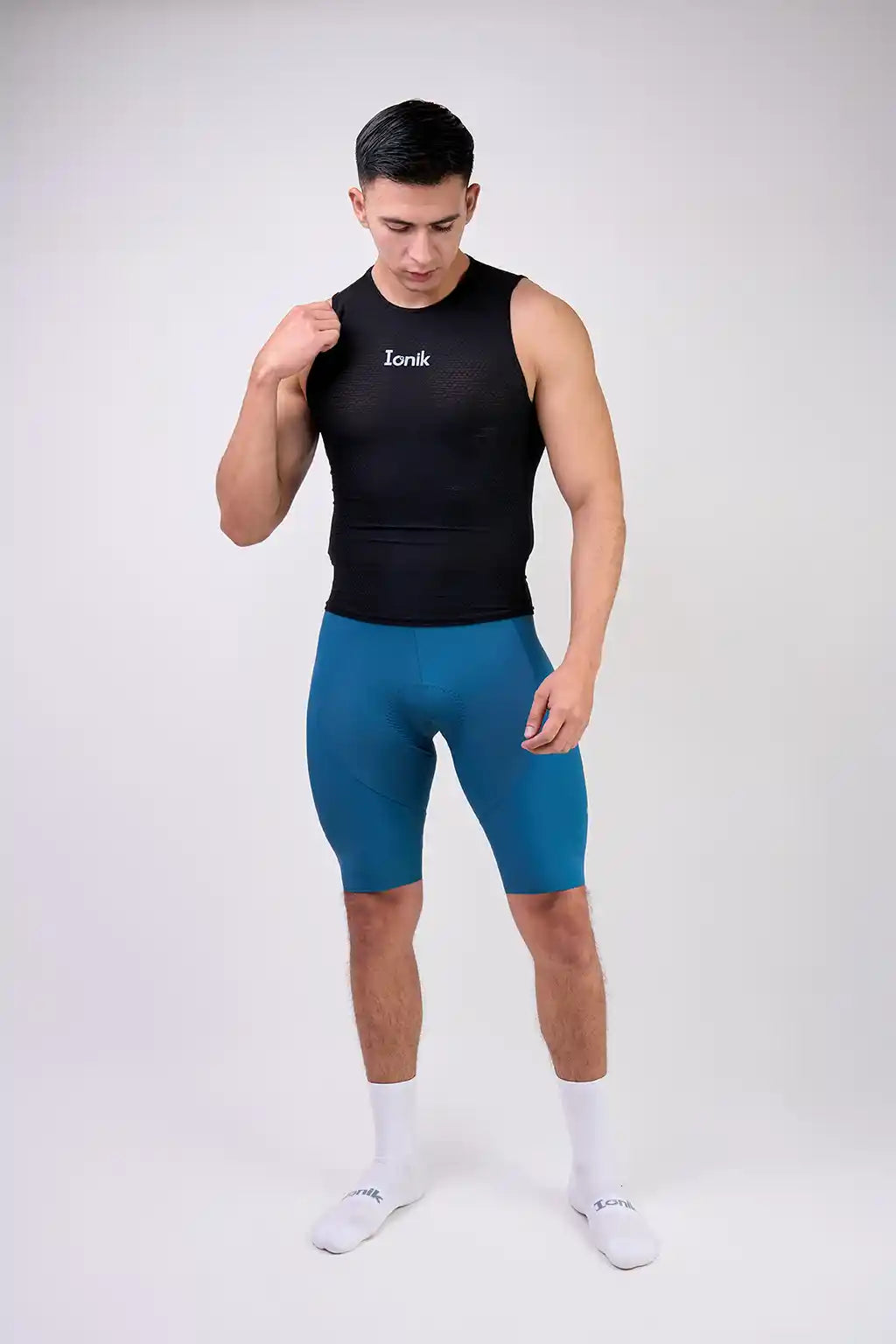 Pantaloneta Badana de Ciclismo para hombre con Banda Siliconada SIN cargadera-13