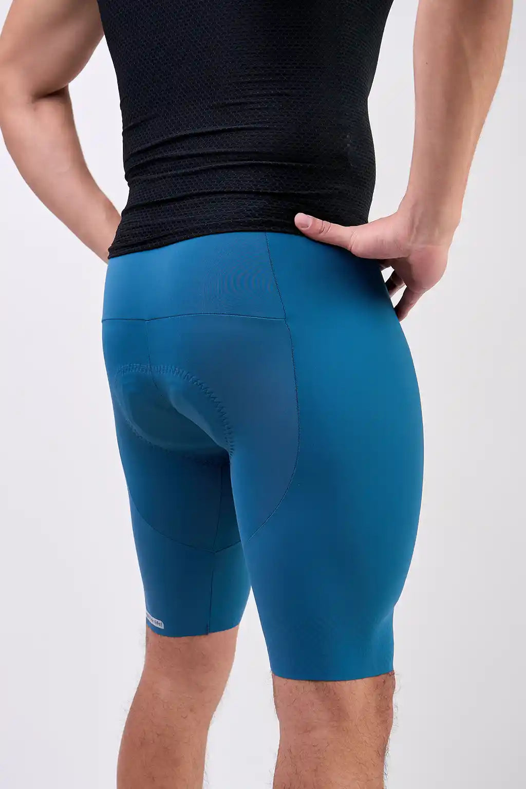 Pantaloneta Badana de Ciclismo para hombre con Banda Siliconada SIN cargadera-3