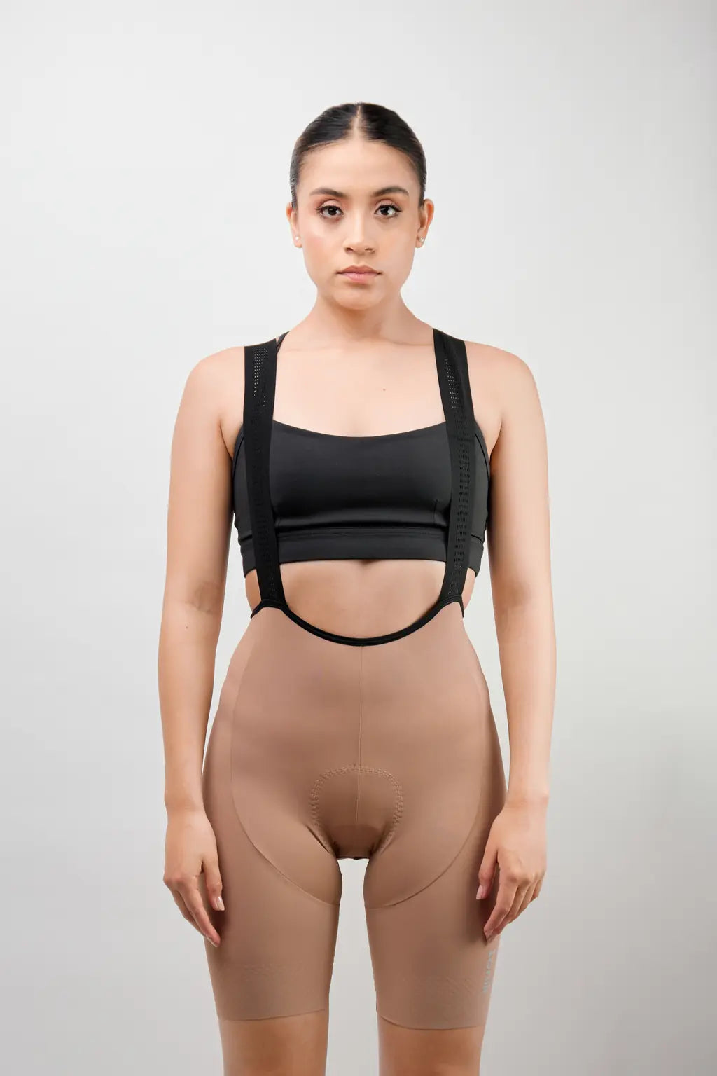 Pantaloneta Badana de Ciclismo para Mujer con Banda Siliconada y cargaderas-29