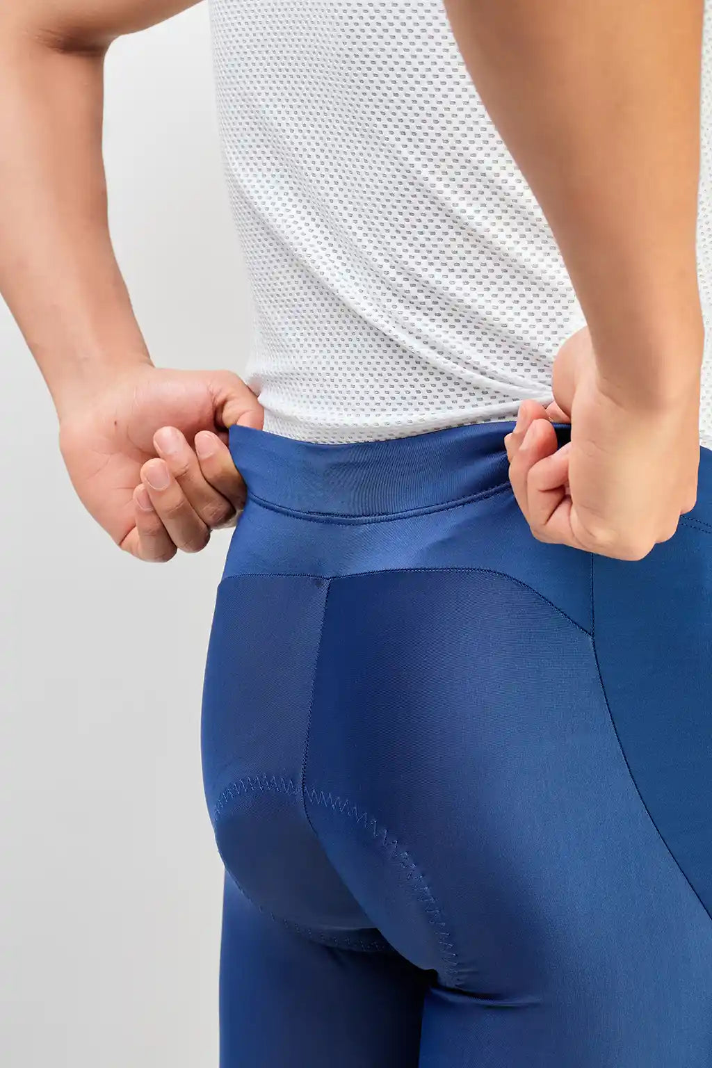Pantaloneta Badana ONIX de ciclismo para hombre SIN cargadera con banda siliconada-14