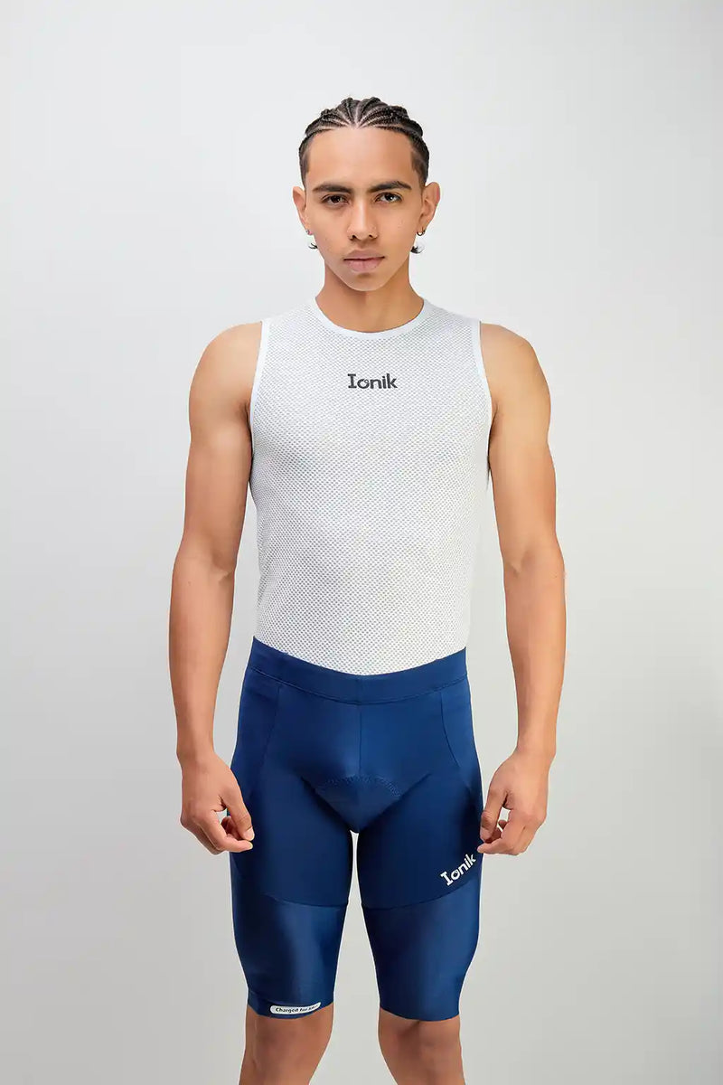 Pantaloneta Badana ONIX de ciclismo para hombre SIN cargadera con banda siliconada-10