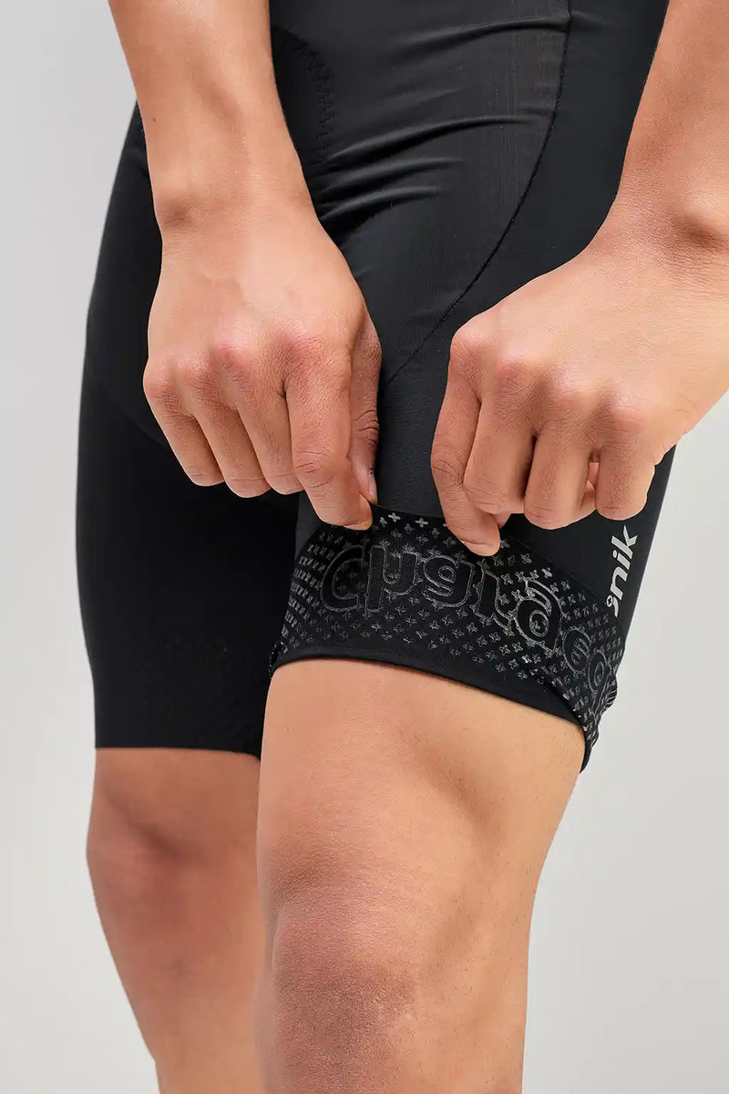 Pantaloneta Badana ONIX de ciclismo para hombre SIN cargadera con banda siliconada-4