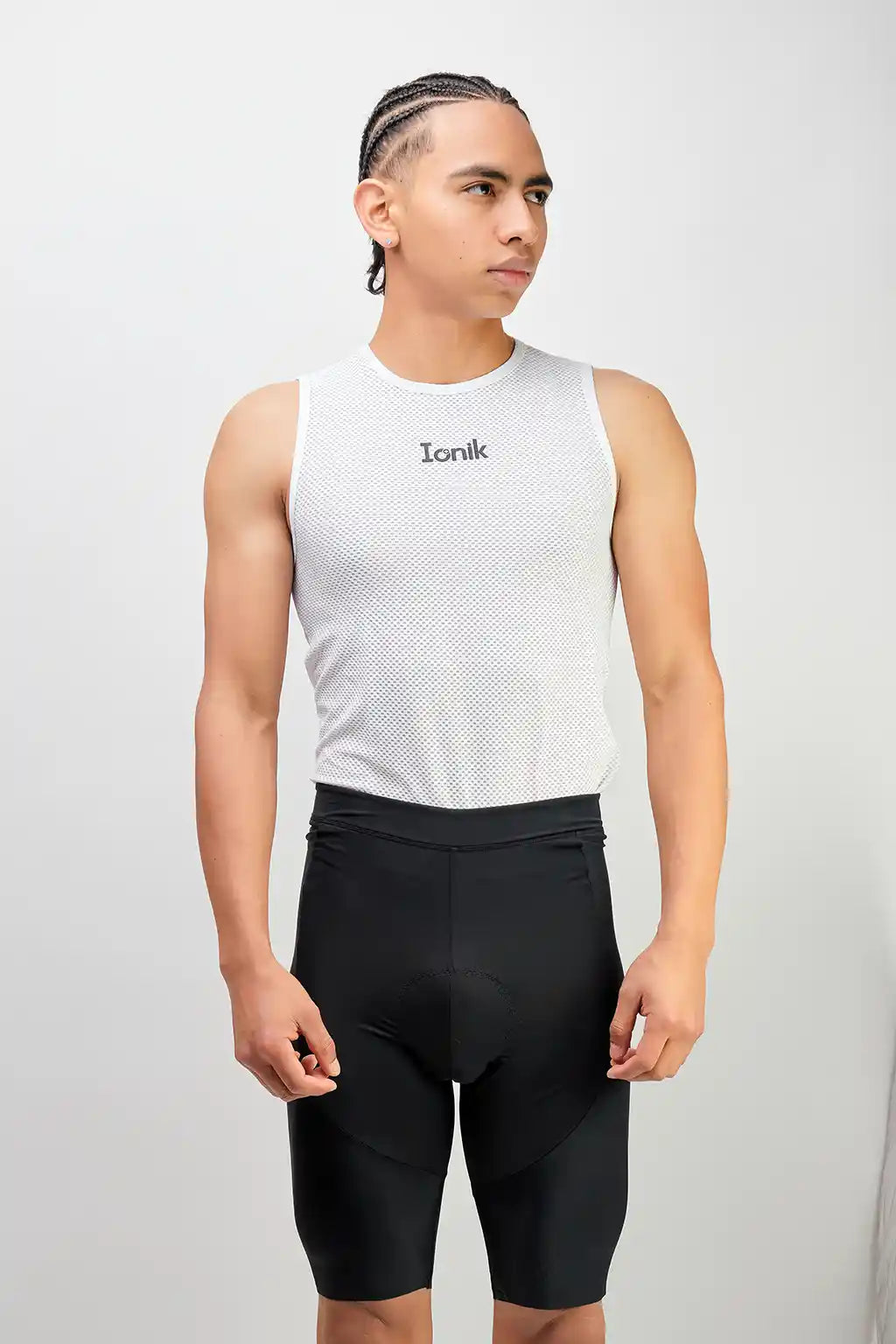 Pantaloneta Badana ONIX de ciclismo para hombre SIN cargadera con banda siliconada-9
