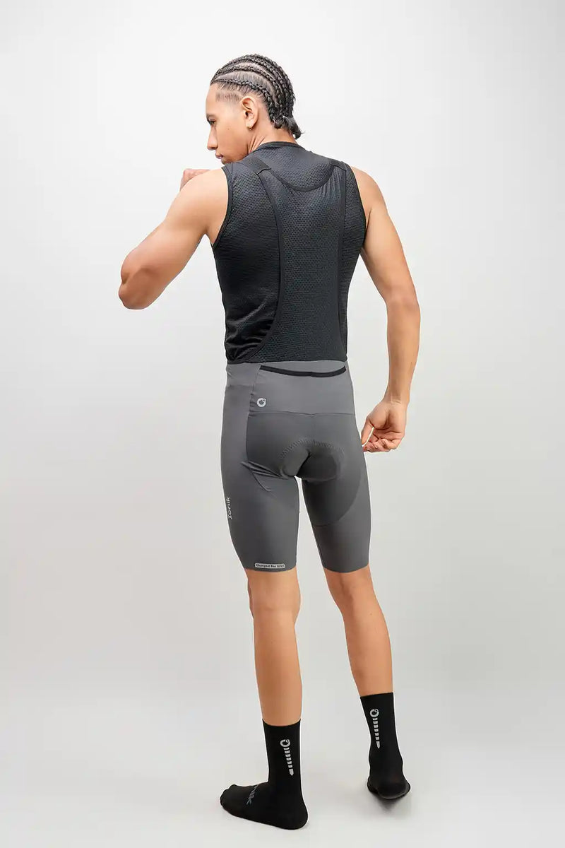 Pantaloneta Badana de Ciclismo para hombre con Banda Siliconada y cargaderas-23
