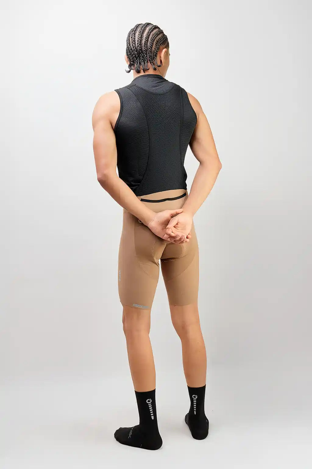 Pantaloneta Badana de Ciclismo para hombre con Banda Siliconada y cargaderas-39